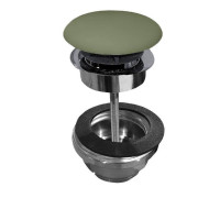 Донный клапан клик-клак Kerasan керамическая крышка Verde muschio 923311