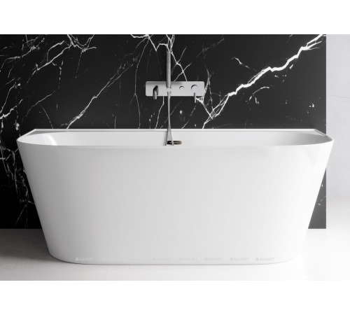 Ванна акриловая Allen Brau Priority 3 пристенная 1700х780 мм белый матовый 2.31003.21