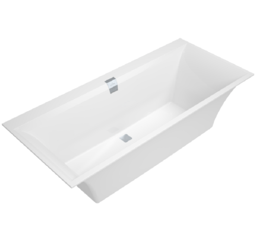Ванна квариловая Villeroy & Boch Squaro Edge 12 Duo 1700x750 мм UBQ170SQE2DV01