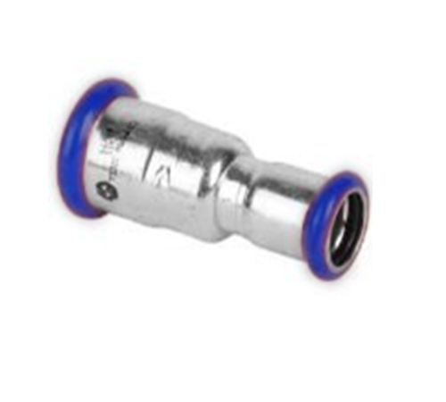 Муфта переходная Sanha NiroSan 35x28 мм нержавеющая сталь 5230807