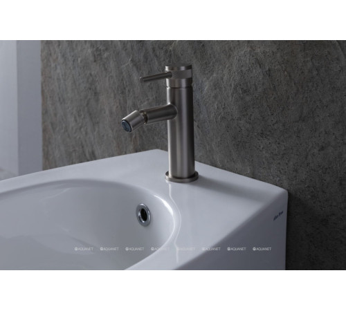 Смеситель для биде Allen Brau Priority излив 112 мм брашированный никель 5.31004-BN