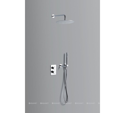 Душевая система Allen Brau Priority V.3 термостат Vernet душ Slim 300 мм излив хром 5.31014-00