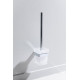 Ершик для унитаза настенный Allen Brau Infinity матовое стекло хром 6.21008-00