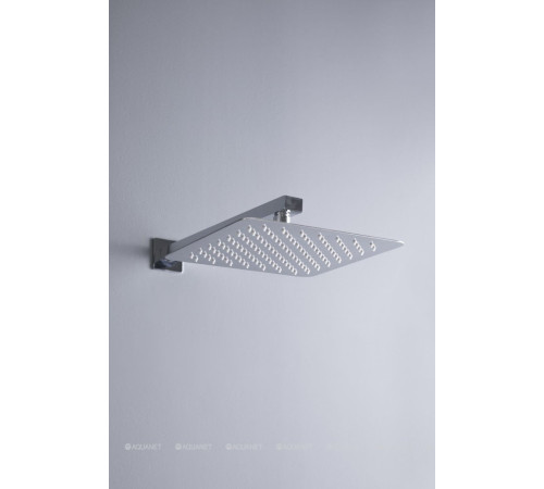 Верхний душ с держателем Allen Brau INFINITY 250х250 мм хром 5.21019-00