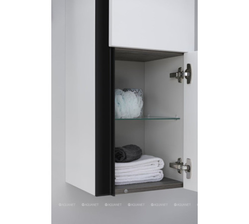 Шкаф-пенал De Aqua Ариетта NEW 35 белый матовый 00265583