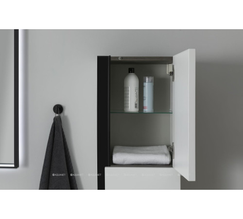 Шкаф-пенал De Aqua Ариетта NEW 35 белый матовый 00265583