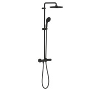 Душевая система GROHE Tempesta System 250 с термостатом матовый черный 266702431