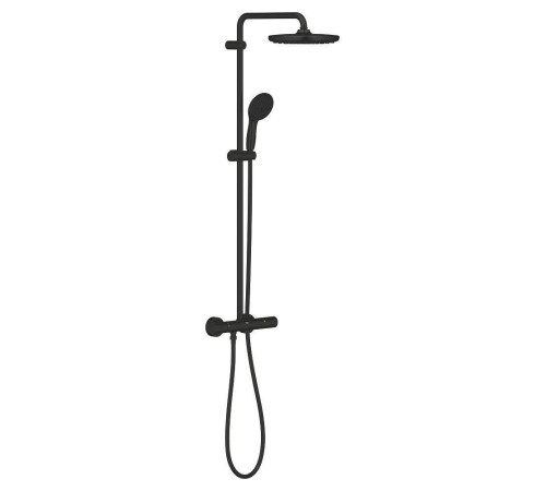 Душевая система GROHE Tempesta System 250 с термостатом матовый черный 266702431