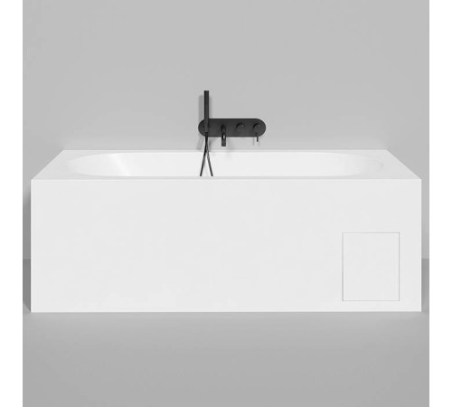 Ванна встраиваемая Salini Ornella Kit 170х80х60 см S-Sense белый глянцевый 102414G