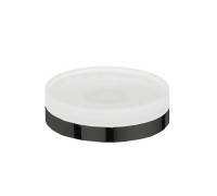 Мыльница Colombo Design Nordic настольная PVD графит матовый/матовое стекло B5240.GM-VAN