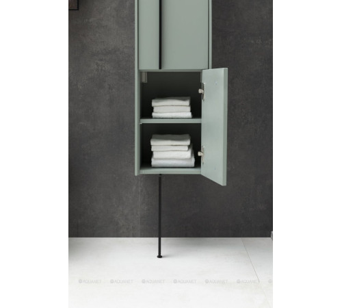 Шкаф-пенал Allen Brau Reality 30 см левый цементно-серый матовый 1.32002.CGM