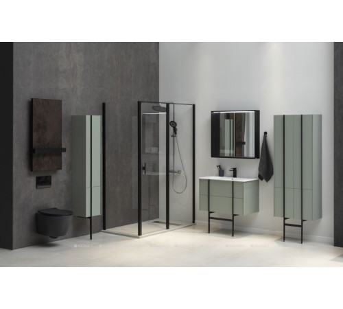 Шкаф-пенал Allen Brau Reality 30 см левый цементно-серый матовый 1.32002.CGM