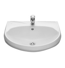 Умывальник Sanita Вест с переливом белый 470х575 мм 1.3111.8.S00.11B.0
