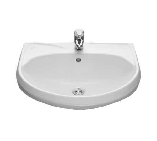 Умывальник Sanita Вест с переливом белый 470х575 мм 1.3111.8.S00.11B.0