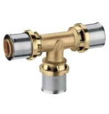 Тройник равнопроходной для труб из сшитого полиэтилена ROMMER 20x2.5 мм RP150X008