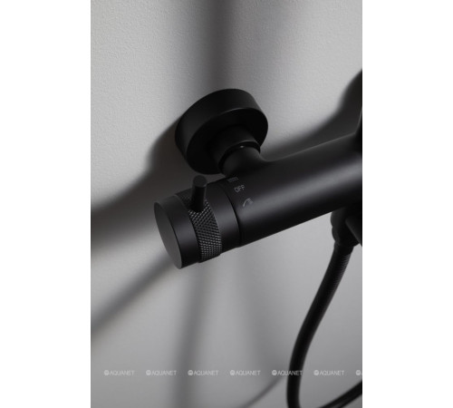 Душевая система Allen Brau Priority 800-1270 мм излив душ 300 мм черный 5.31A10-31