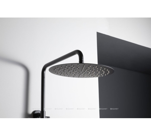 Душевая система Allen Brau Priority 800-1270 мм излив душ 300 мм черный 5.31A10-31