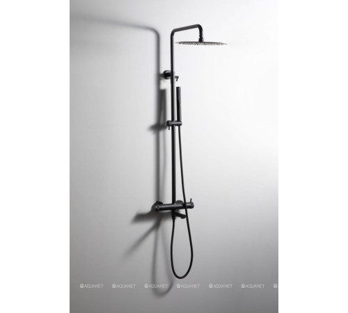 Душевая система Allen Brau Priority 800-1270 мм излив душ 300 мм черный 5.31A10-31