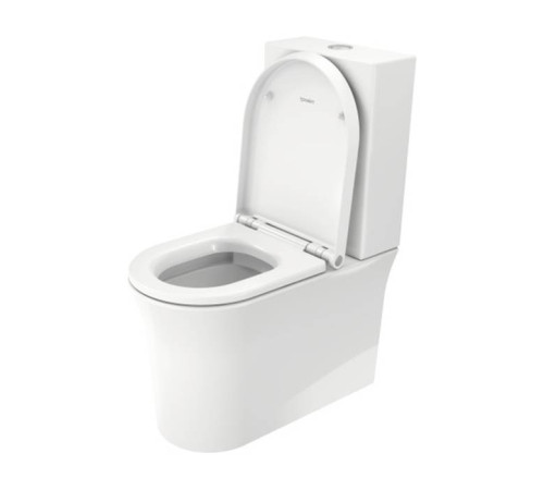 Унитаз-моноблок Duravit White Tulip 37x65 см Rimless HygieneGlaze 0933100005/2197092000