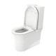 Унитаз-моноблок Duravit White Tulip 37x65 см Rimless HygieneGlaze 0933100005/2197092000