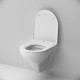 Унитаз подвесной AM.PM Spirit V2.0 FlashClean с сиденьем микролифт C901700SC