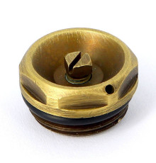 Воздухоотводчик радиаторный ручной Carlo Poletti 1/2 бронза V05204MA