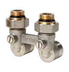 Узел нижнего подключения радиатора угловой REHAU 1/2 x 3/4 12407373001