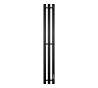 Полотенцесушитель электрический Primoclima Sol Q E Черный 1200х120 мм PCSolQEBlack120123