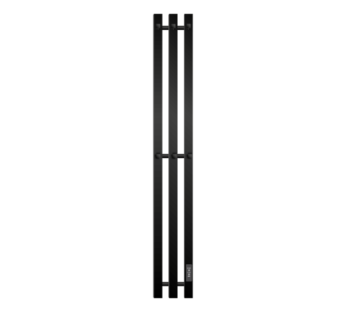 Полотенцесушитель электрический Primoclima Sol Q E Черный 1200х120 мм PCSolQEBlack120123