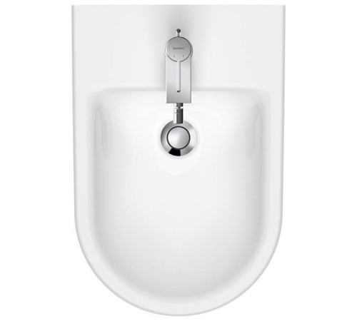 Биде подвесное Duravit D-Neo 37x54 см с переливом белый 2294150000