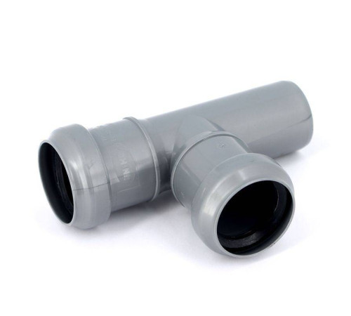 Тройник канализационный Sinikon Стандарт 40x40 мм 87° 508011.R