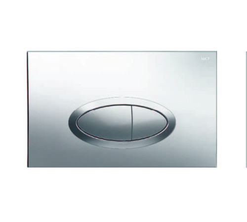 Кнопка смыва для инсталляции Boheme пластик 26х1.3х16.7 см chrome 665-CR