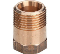 Ниппель переходной Viega модель 3243 1 x 1 НВ бронза 449315