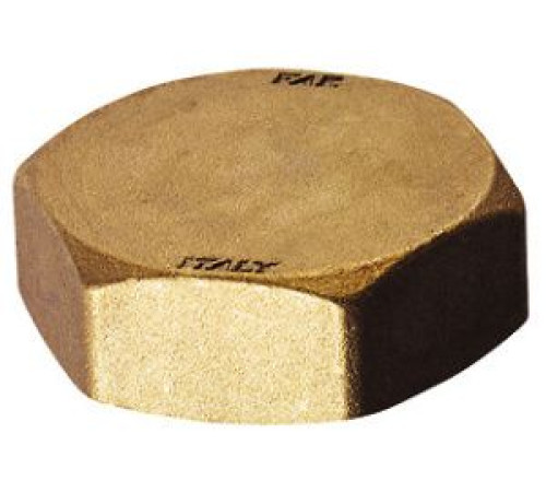 Заглушка для коллектора латунная FAR 1 1/2 ВР FK 4099 112