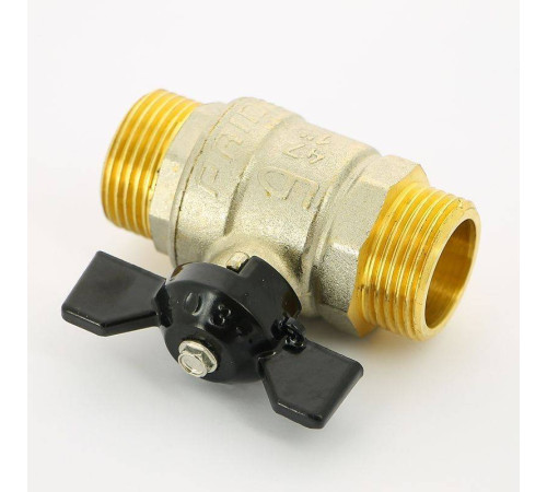 Кран шаровой LD Pride 1 НН полнопроходной бабочка 47.304.25