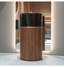 Раковина напольная Noorth Roma I Ø 45х88 см слив в пол 2016.D