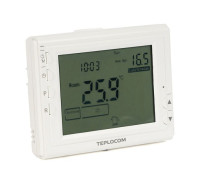 Термостат комнатный программируемый Бастион TEPLOCOM TS-Prog-2AA/8A 912