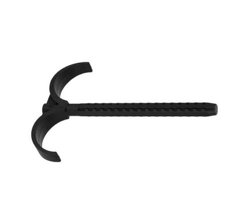 Дюбель-крюк Hoobs двойной 80 мм для труб Dn 16-32 HB-TPCK-160032