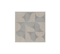 Вставка Kerama Marazzi Авенида серый светлый матовый обрезной 14,5х14,5 см AZ/B007/11232R