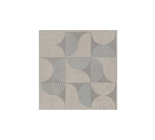 Вставка Kerama Marazzi Авенида серый светлый матовый обрезной 14,5х14,5 см AZ/B007/11232R