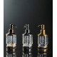 Дозатор для жидкого мыла Boheme Royal Cristal настольный бронза черный кристалл 10929-BR-B