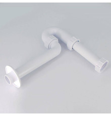 Сифон McAlpine трубный 1 1/4 x 32 мм без выпуска с отражателем MRW8