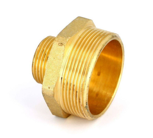 Ниппель редукционный Uni-Fitt 2x1 латунный 600G7400