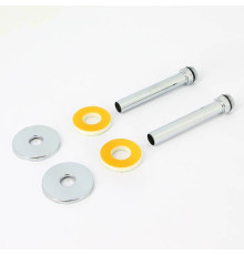 Комплект присоединительный Carlo Poletti 1/2 x 16 x 120 мм хром A54650B