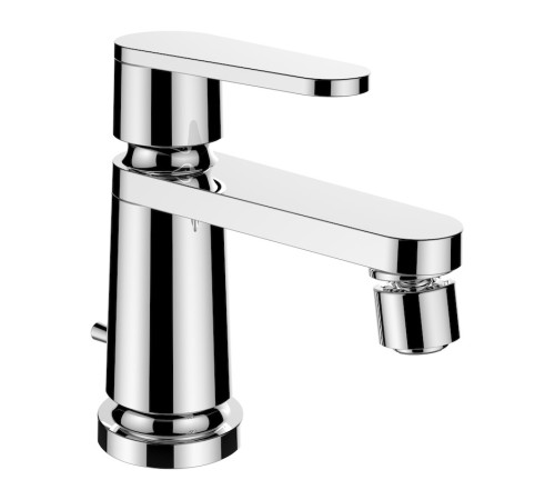 Смеситель для биде Laufen New Classic фиксированный излив 110 мм донный клапан хром 3.4185.1.004.111.1