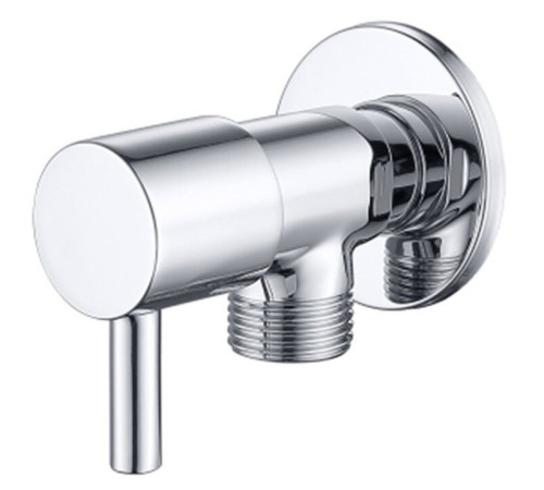 Вентиль запорный угловой Splendy 1/2 хром AA206NACR