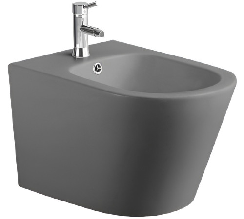 Биде подвесное Aquatek Вега 530х360х326 мм серый матовый AQ1057-MG