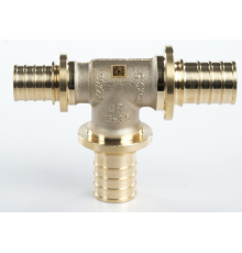 Тройник REHAU RAUTITAN MX 32-32-25 латунь 11080751001