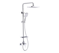 Смеситель для душа Lemark Evitta с верхней душевой лейкой хром LM0560C