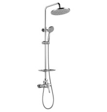 Смеситель для душа Lemark Linara с верхней душевой лейкой хром LM0460C